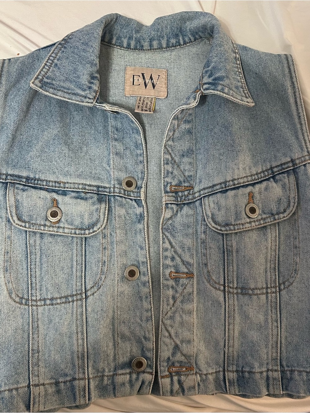 EW Light Wash Denim Jacket
